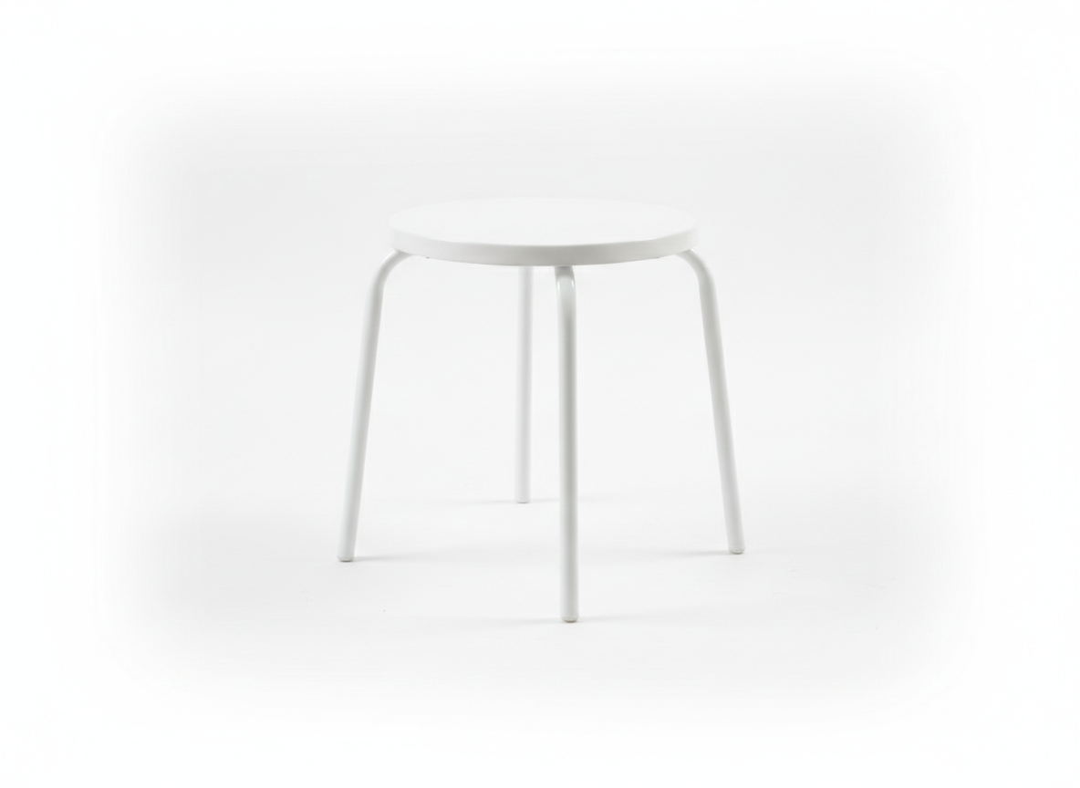 Mesa Auxiliar Minimalista Pure White