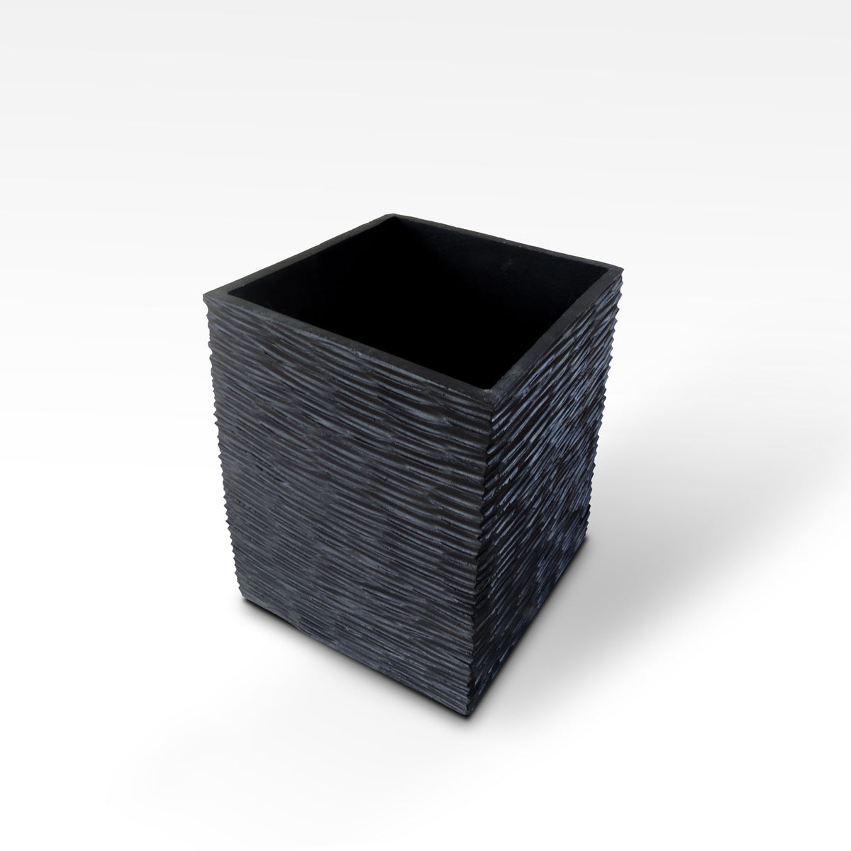 Alajero Negro Acabado Piedra Rústica