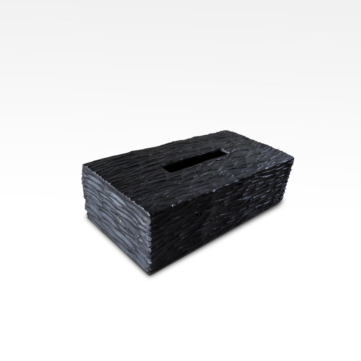 Portapañuelos Piedra Negra Rústica