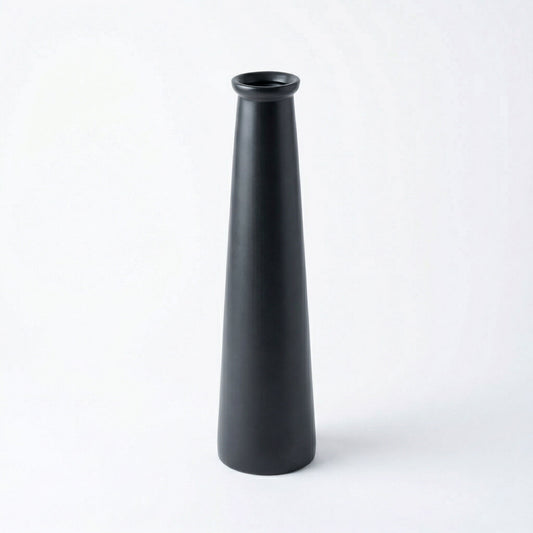 Jarrón Cónico "Obsidian 55"