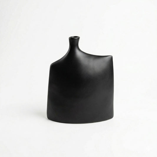 Jarrón Escultural "Noir Silhouette 45"